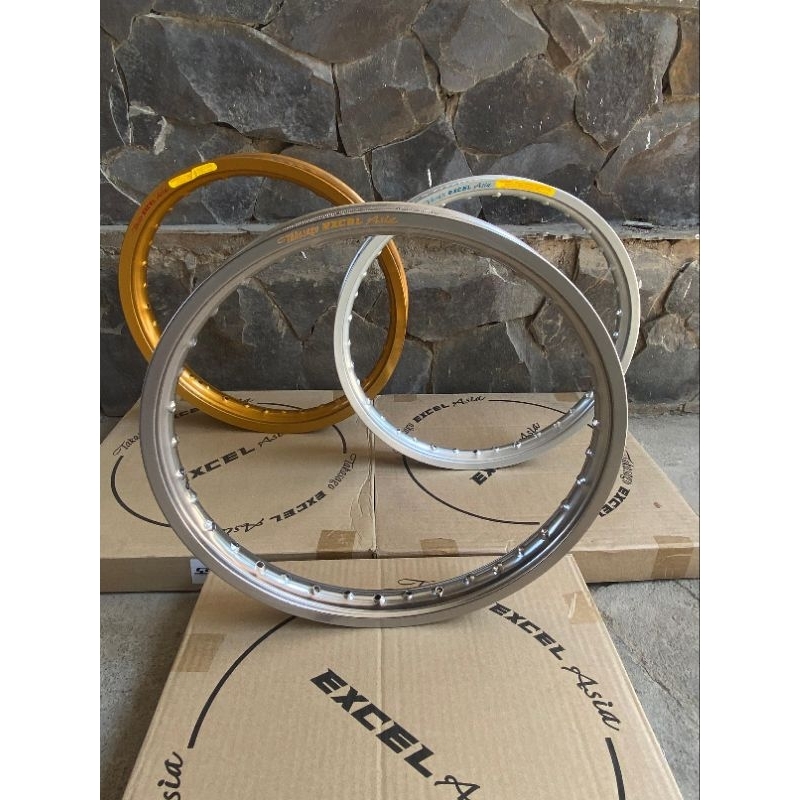 VELG EXCEL ASIA TAKASAGO RING 17 120 140 160 185 HOLE 36 GOLD SILVER TITANIUM