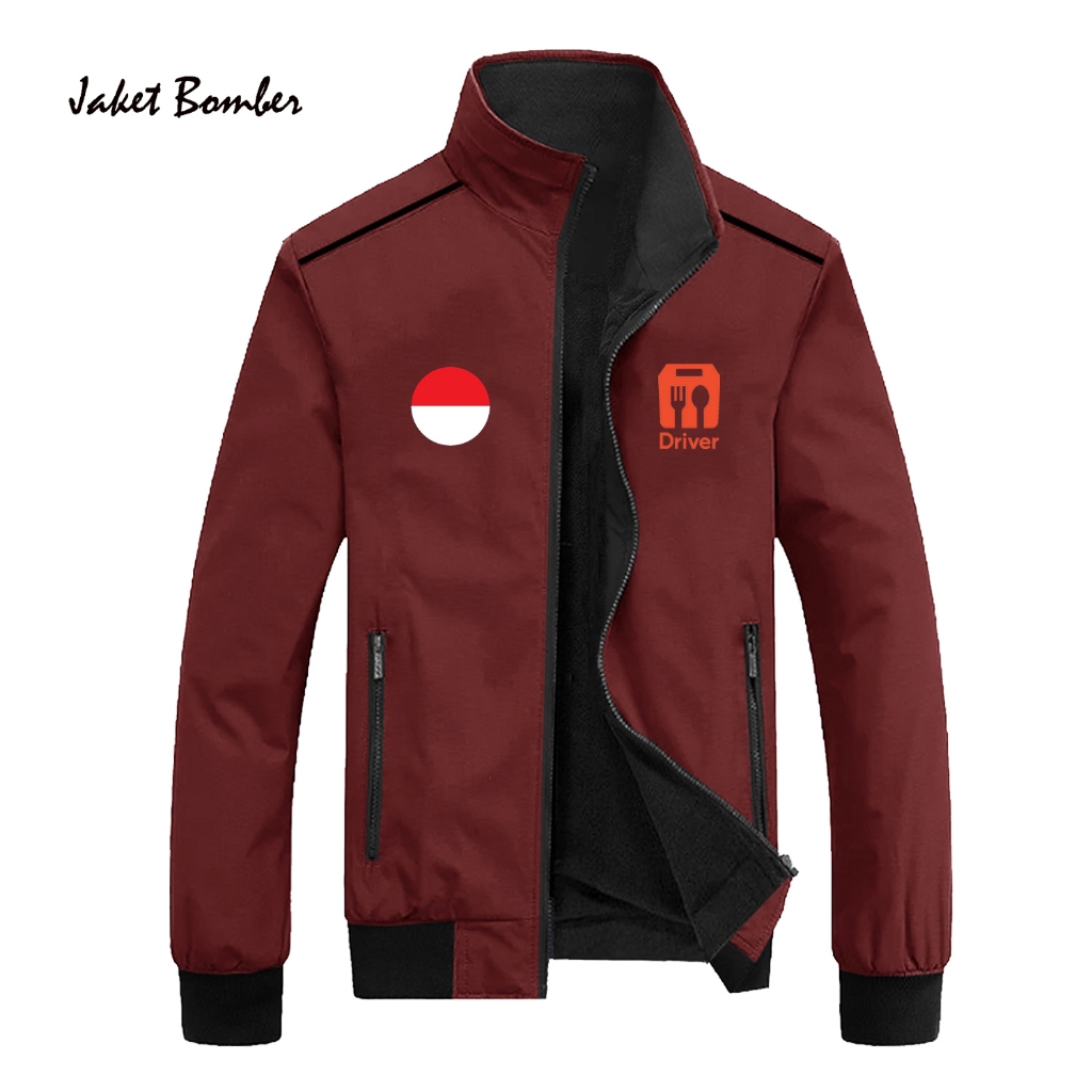 Jaket Driver Ojoll ShpeFood | Bomber Jaket Driver ShpeFood