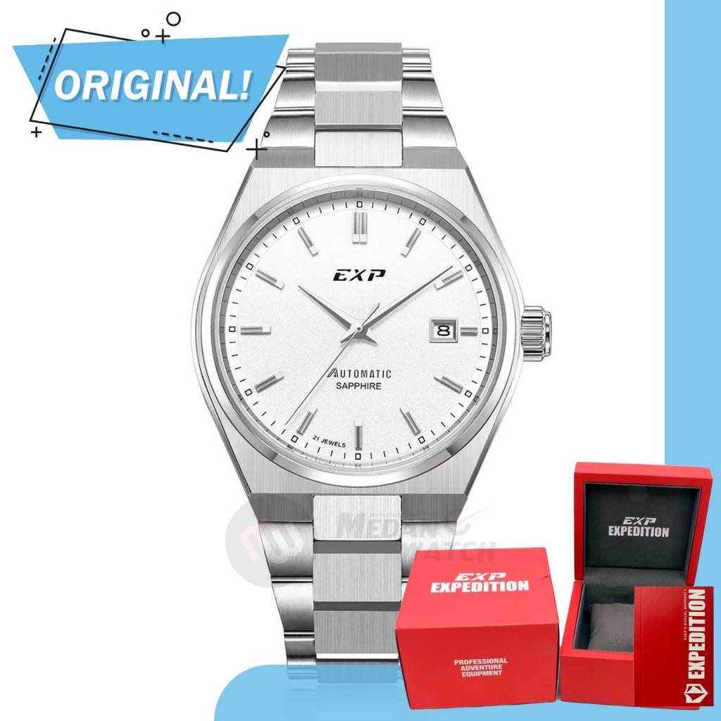 Jam Tangan Pria Automatic Expedition 6857MA AC6857 AC 6857 MA 6857 MABSSSL Original