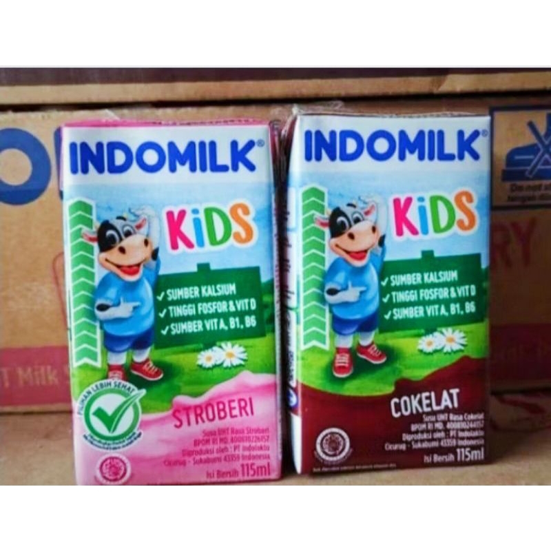 

SUSU INDOMILK KIDS 115 ML(1 KARTON)