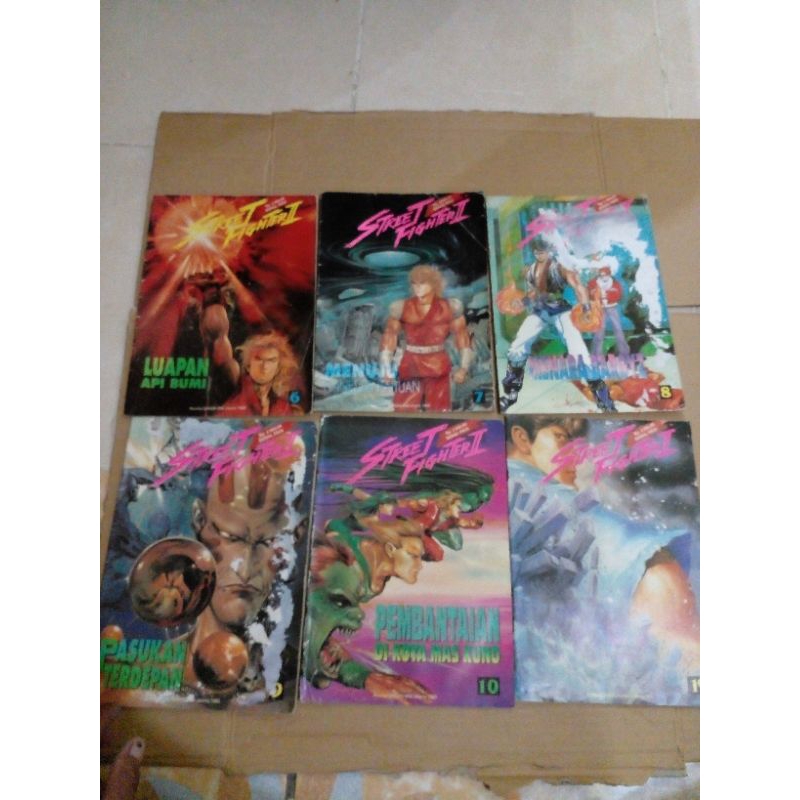 komik STREET FIGHTER II jual cabutan     r