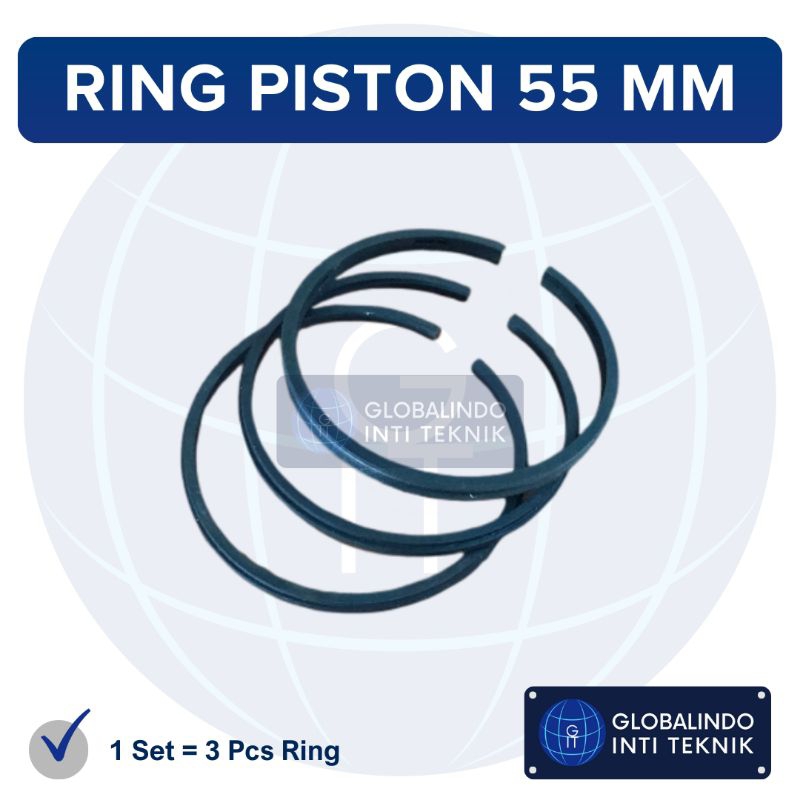 Ring Piston 55 mm Ring Seher Seker Kompresor 55 mm