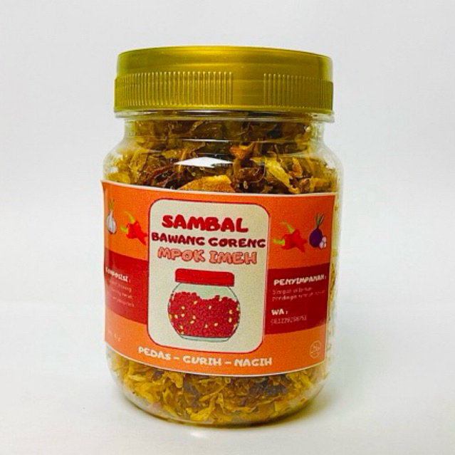 

Sambal Bawang Mpok Imeh