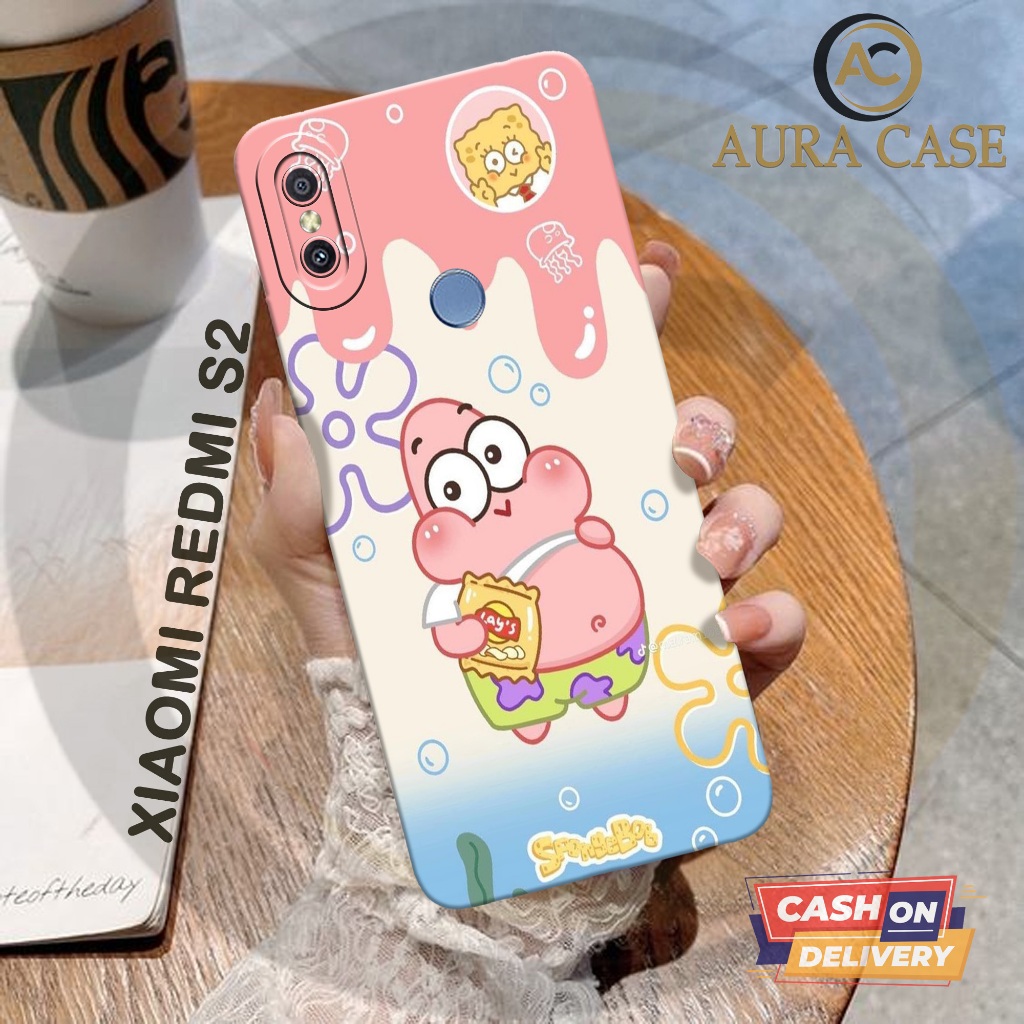 AURA CASE - Softcase XIAOMI REDMI S2 - CARTOON Case - Case XIAOMI REDMI S2 - Casing Hp XIAOMI REDMI 