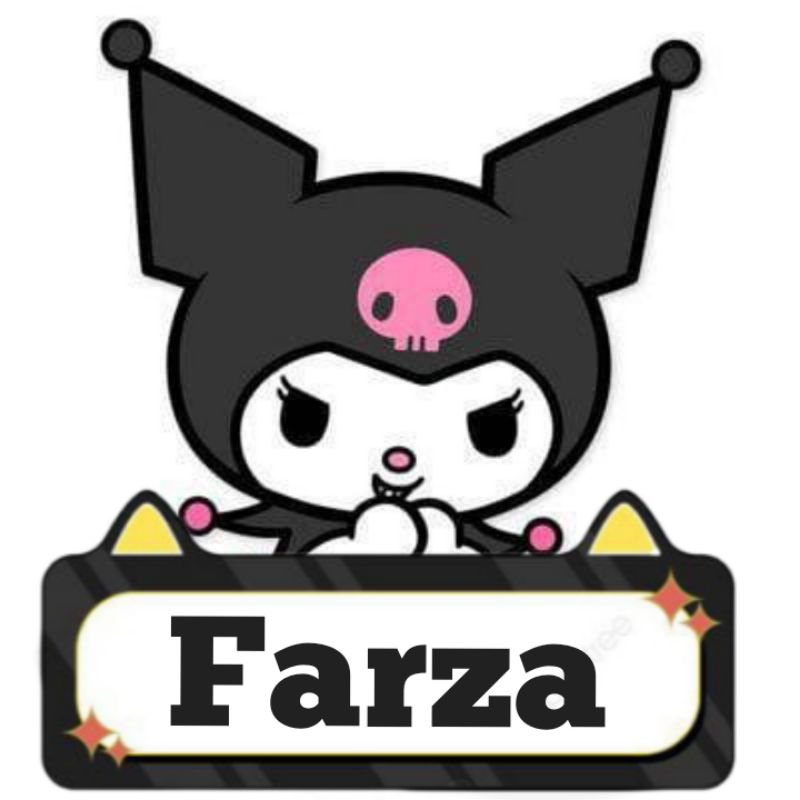 

Stiker Nama Karakter