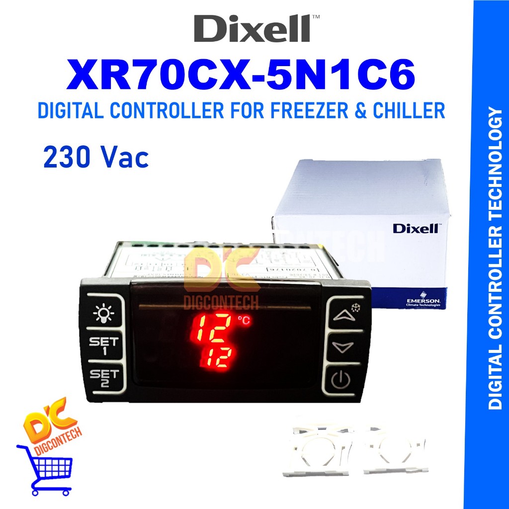 XR70CX Dixell Digital Thermostat Controller XR70CX-5N1C6 230V
