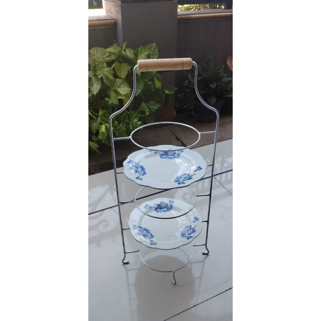 Tatakan Piring Hajatan 5 Susun / Tentengan Piring (harga 1pcs)