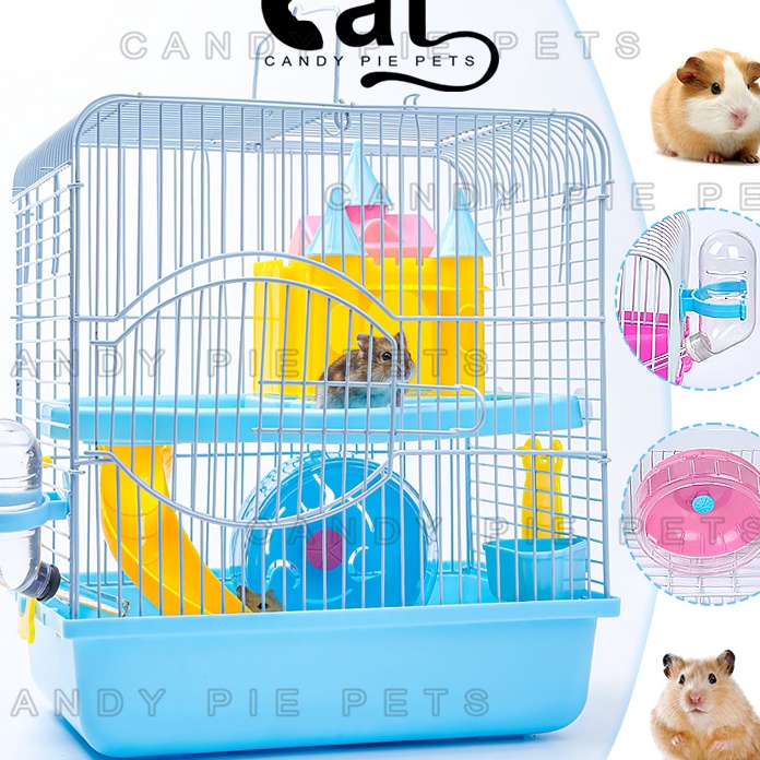 Beli 1 Set Rumah Hamster Kandang Hamster Akrilik Besar Kandang Sugar Glider Marmut