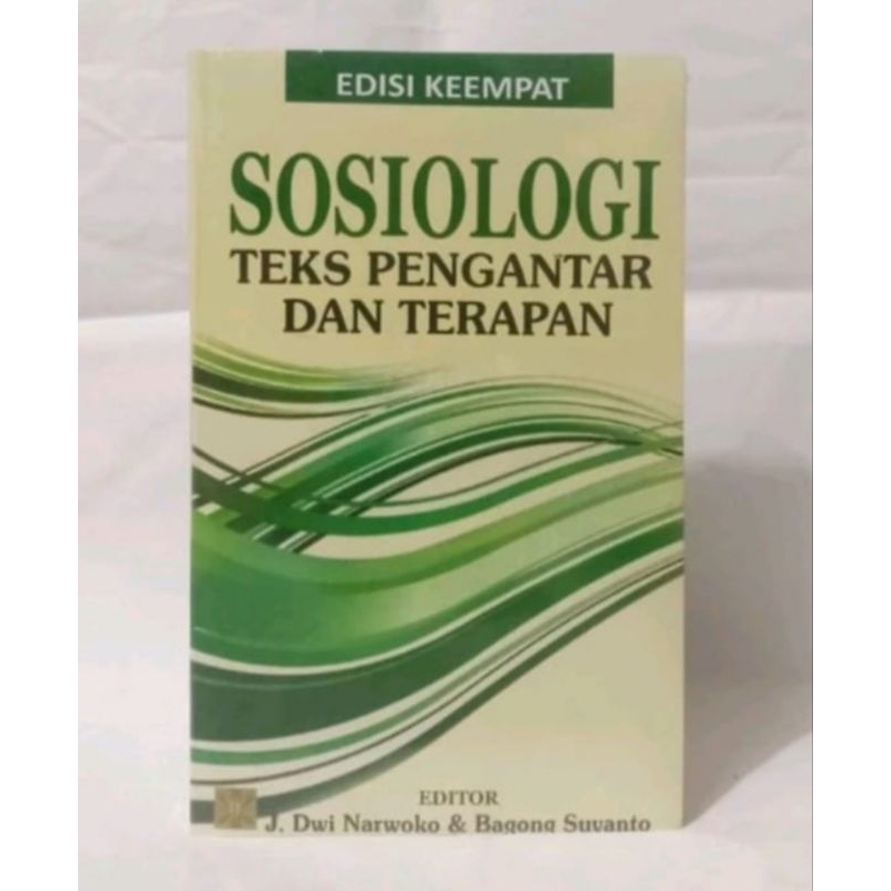 Buku Sosiologi Teks Pengantar Dan Terapan