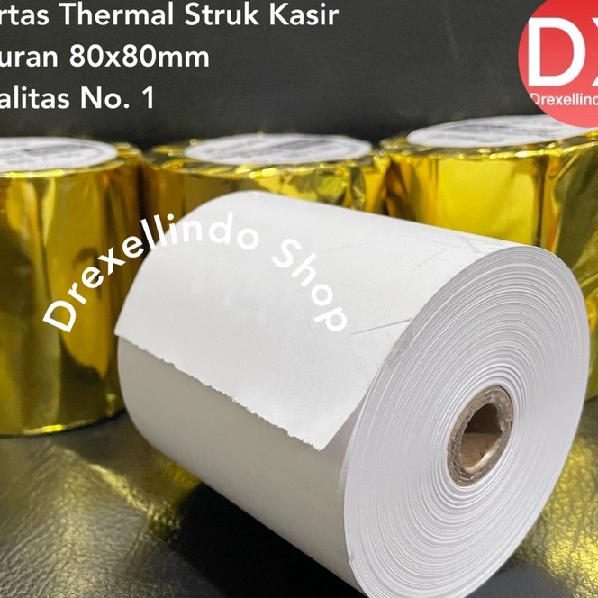 

Terbatas Kertas Thermal Struk Kasir 8x8mm
