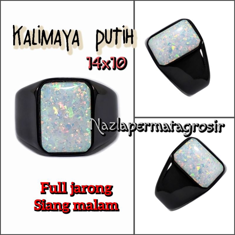 BATU WHITE OPAL / KALIMAYA SUSU FULL JARONG ORIGINAL