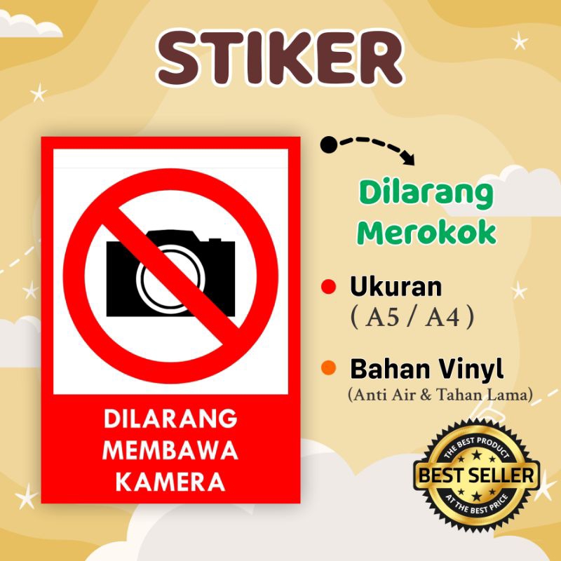 

STIKER DILARANG MEMBAWA KAMERA