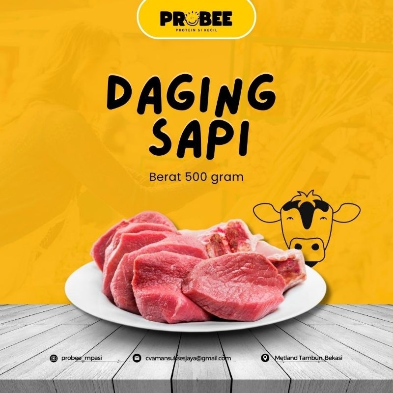 

Daging Sapi 500Gram/Daging Sapi Premium 500Gram/HALAL