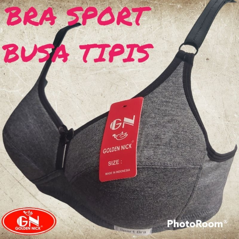 BRA GOLDEN NICK SK105 | BH Sport Golden Nick Tanpa Kawat Busa Tipis | Sport Bra Golden Nick Kait 2 |