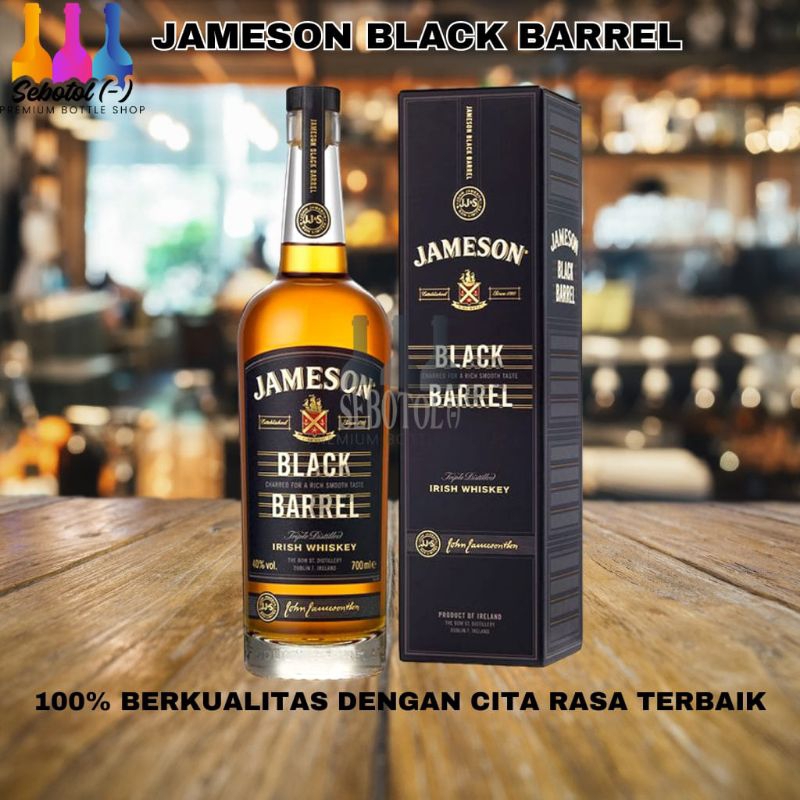 

TH JMSN BLCK BRRL 700ML - FREE GELAS SLOKI DAN FREE PACKING