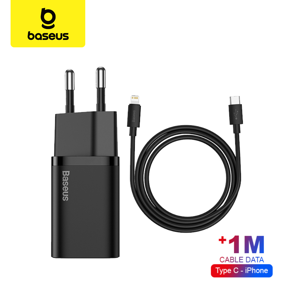 Baseus Kepala Charger Super Si Quick Charger iPhone PD 20W