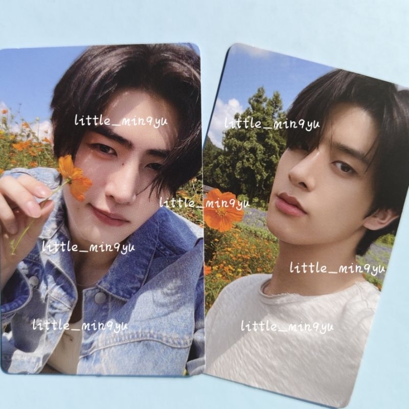 Photocard sunghoon jake weverse version orange blood