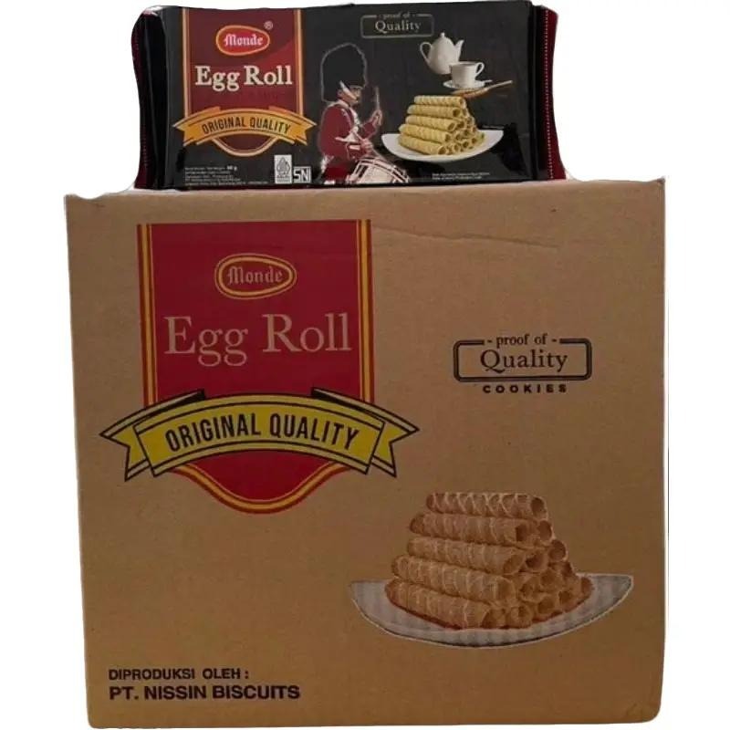 

[PROMO!!] Monde Egg Roll 1Dus (Karton) isi 30pcs - Snack Monde eggroll nikmat dan hemat