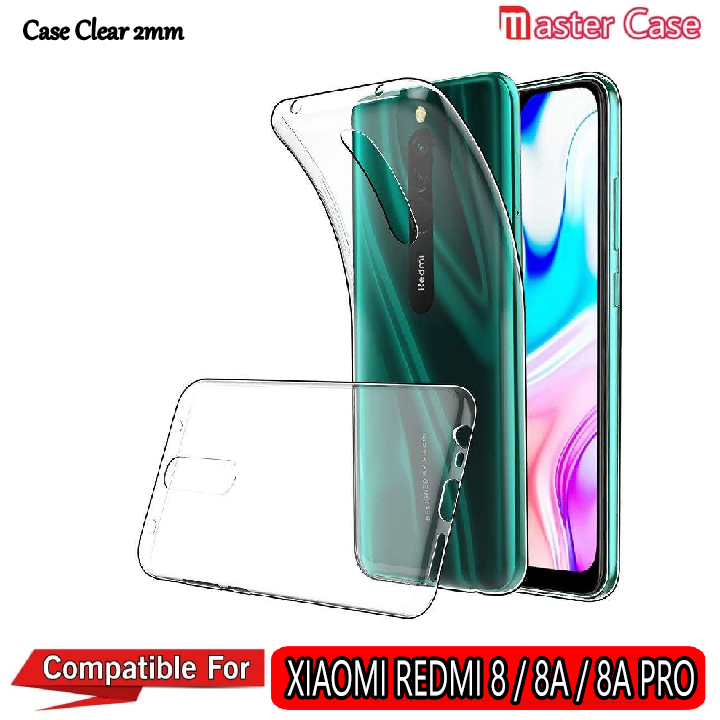 Case XIAOMI REDMI 8 8A PRO Clear Softcase Camera Protection Silicon