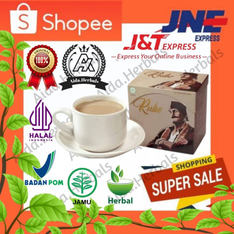 

Kopi Rube 1Bok 5 Sachet Original-Kopi Rube Stamina Pria Bpom Halal Trust