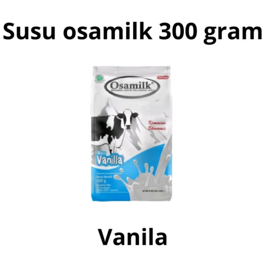 

SUSU OSAMILK RASA VANILA ORIGINAL 100% Penggemuk Badan & Penambah Nafsu Makan 300 g