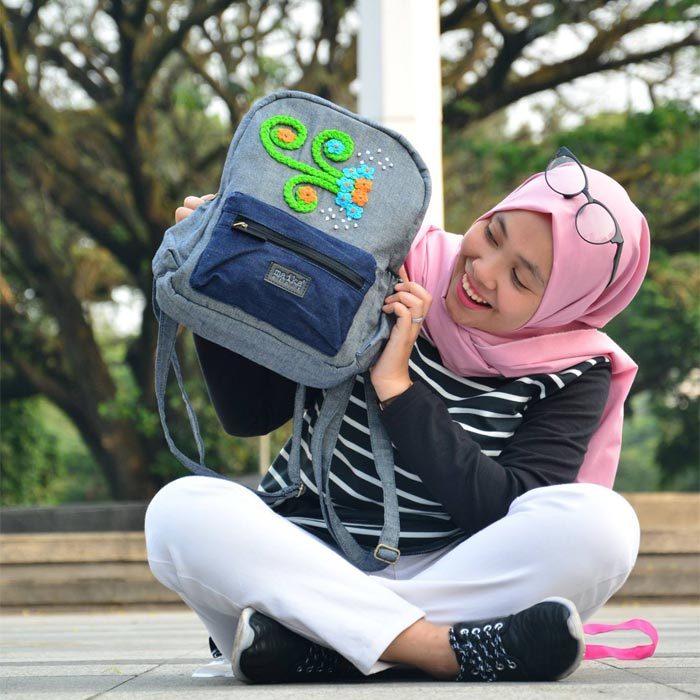 Tas Maika Etnik Backpack Sona | Tas Backpack | Tas Ransel | Tas Etnik