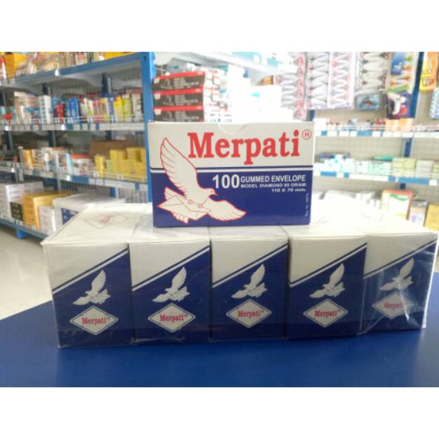 

KILAT Amplop Kecil Merpati Model Diamond 11 x 7 mm