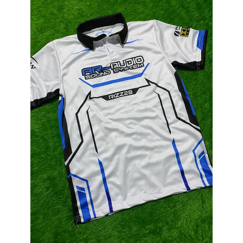 JERSEY SOUND SYSTEM JERSEY RACING bisa ubah request nama nomor dan sponsor kamu kaos racing keren un