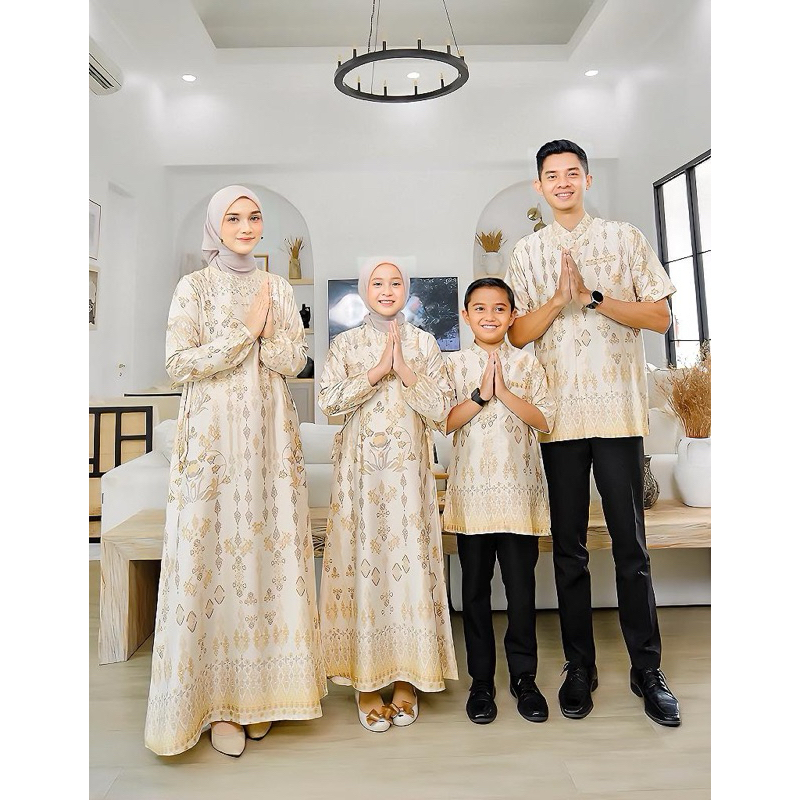 Gamis Couple Keluarga Baju Couple Kondangan Sarimbit Keluarga Terbaru