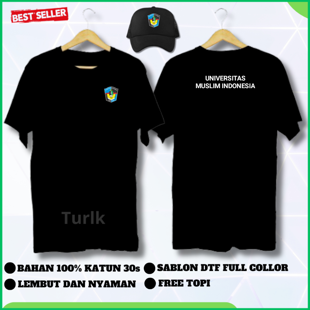 Kaos Universitas Universitas Muslim Indonesia Kaos Tshirt Universitas Muslim Indonesia