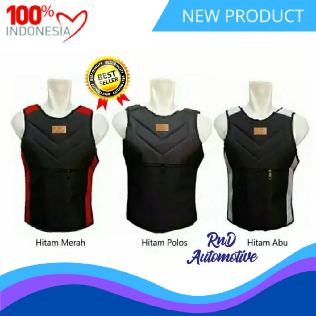 Rompi Motor / Pelindung Dada / Rompi Pria / Pelindung Dada Depan