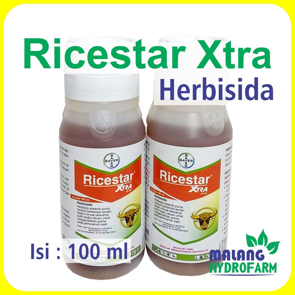 Herbisida Selektif Padi Ricestar Xtra 100 ml obat racun rumput gulma sistemik roundup gramoxone hama