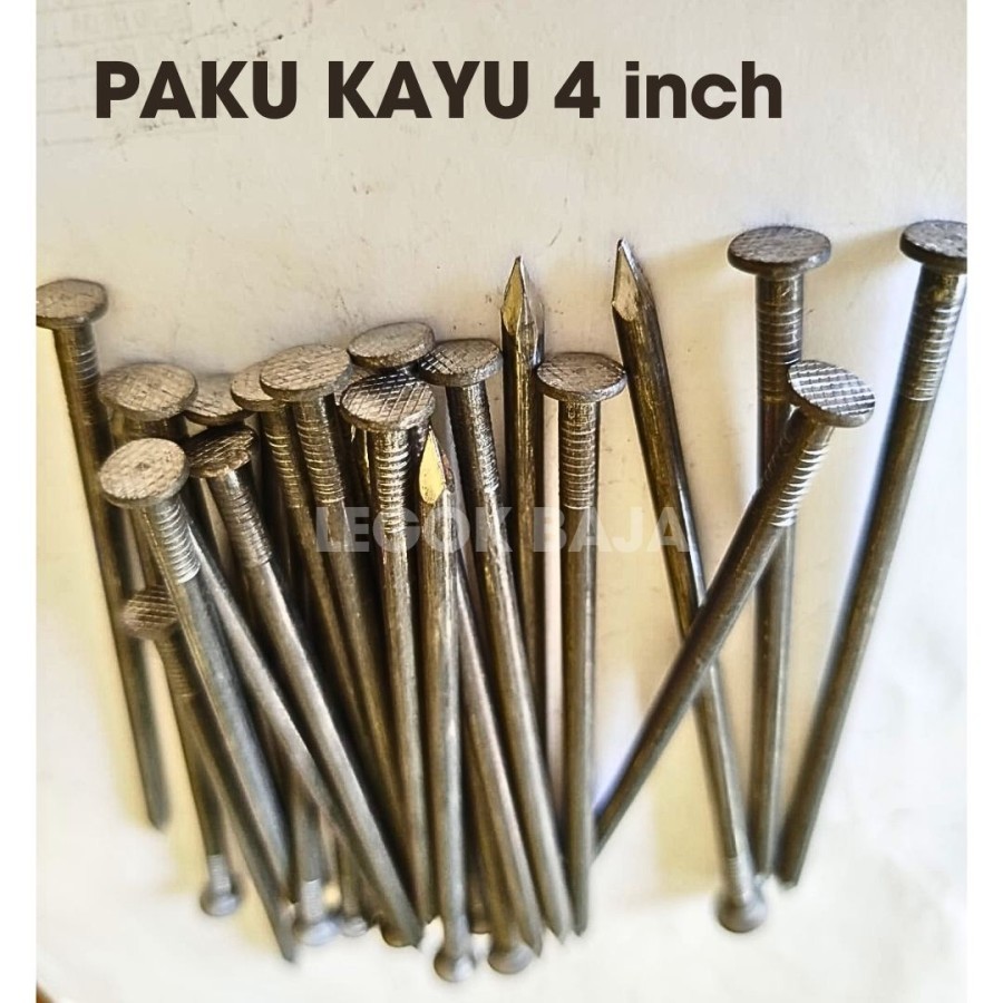 PAKU KAYU 4 INCH / PAKU 10CM / PAKU TRIPLEK / PER KG / PER DUS GROSIR