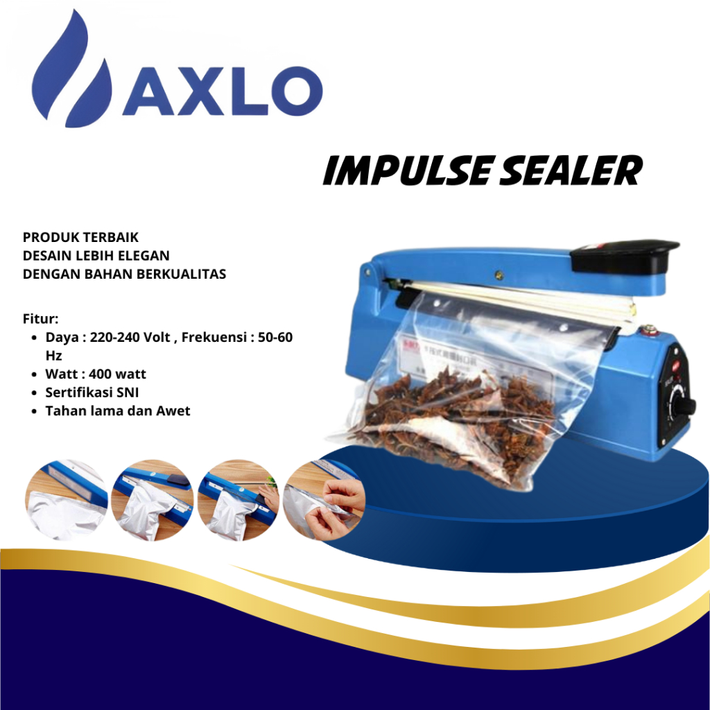 Alat Press Plastik Impulse Sealer 40cm alat pres Perekat plastik Impulse Sealer Alat Press Perekat P