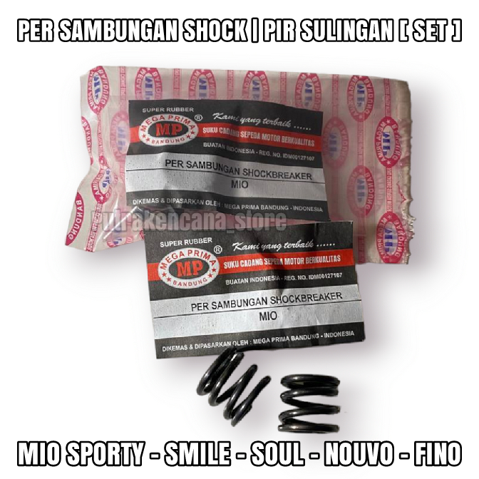 PER PIR SAMBUNGAN SULINGAN SHOCK DEPAN [ SET ] - MIO SPORTY, SMILE, SOUL, NOUVO, FINO