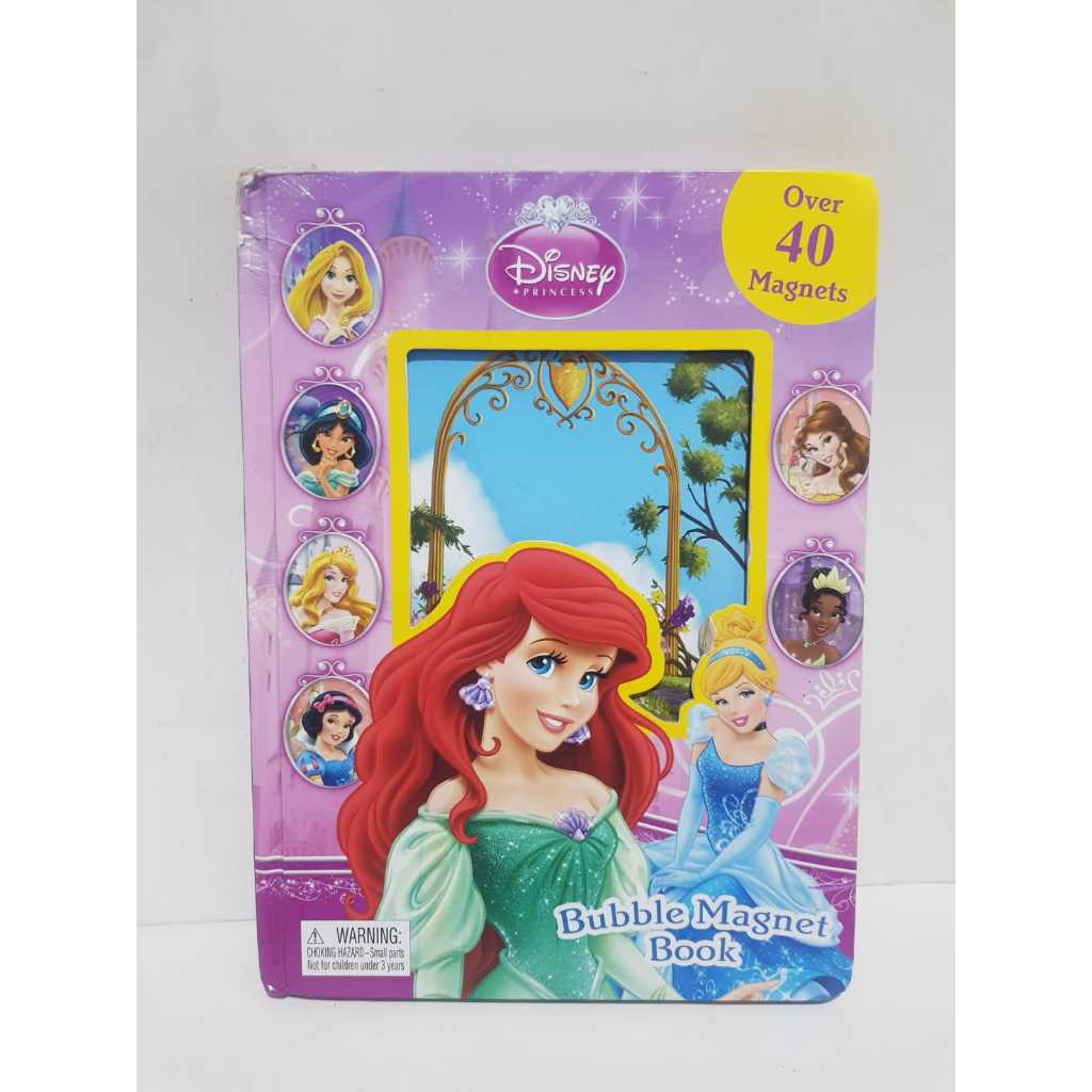 Hardbook boardbook buku import Disney Princess