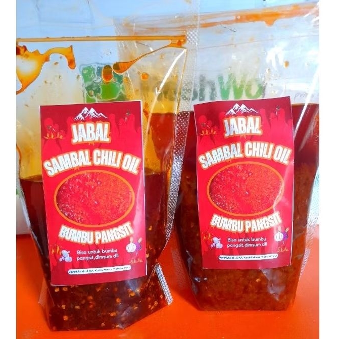 

JABAL BUMBU CHILI OIL/SAMBAL CHILI OIL/BUMBU PANGSIT/CHILI OIL