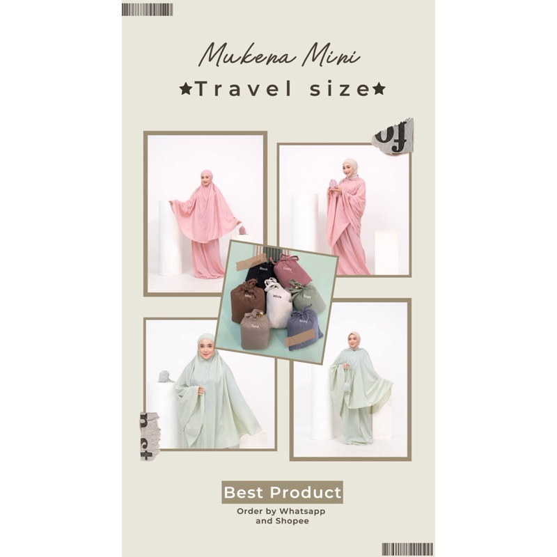 Mukena Mini Travel Size By Hi.jab