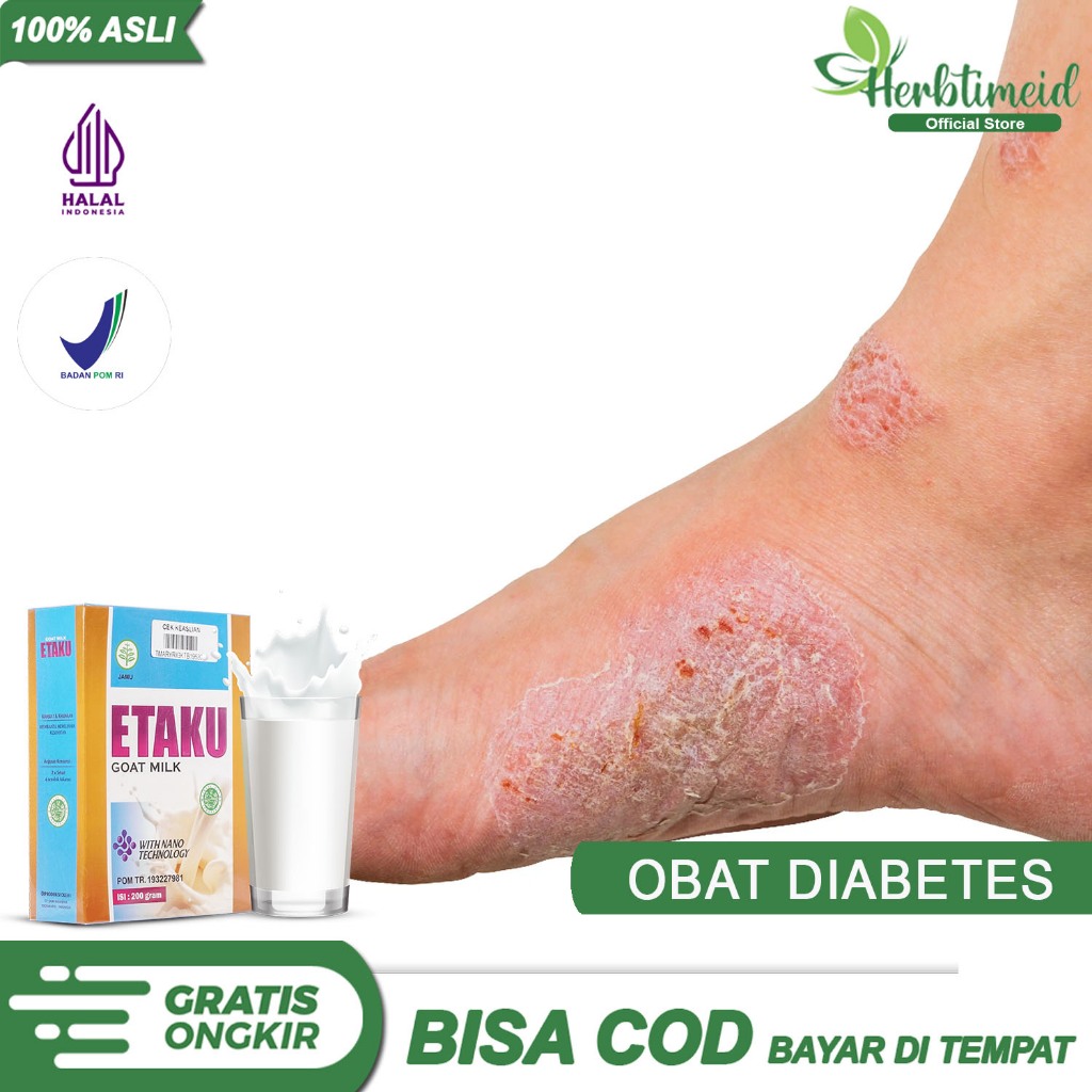 

Walatra Etaku Goat Milk Susu Kambing Etawa Bubuk Atasi Diabetes Atau Menurunkan Kadar Gula Darah Herbal 100% Original BPOM