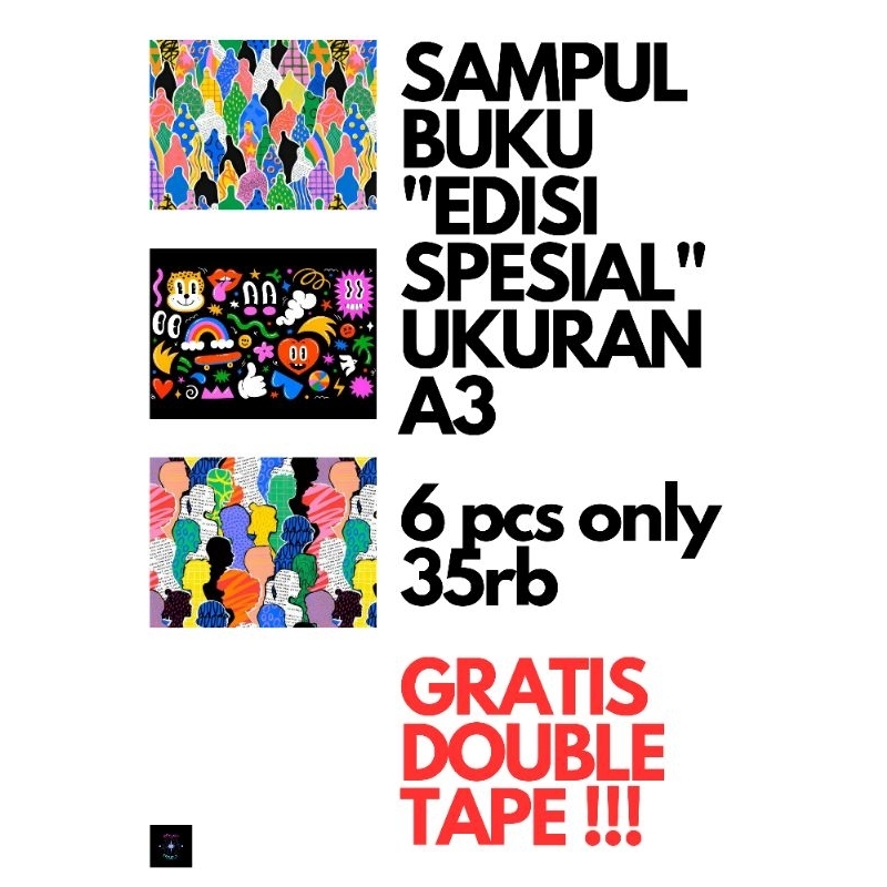 

sampul buku aesthetic "edisi spesial" (free double tape)