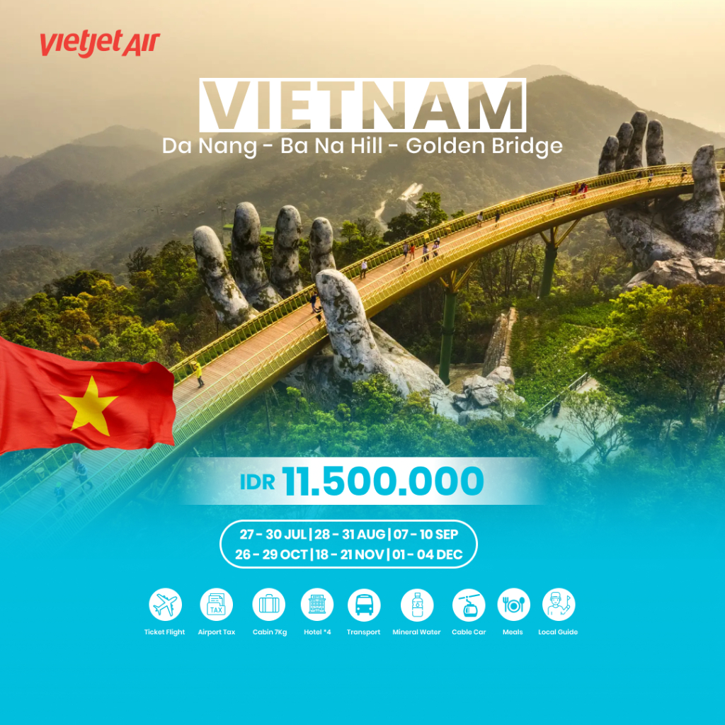 Da Nang - Ba Na Hill - Golden Bridge, Vietnam