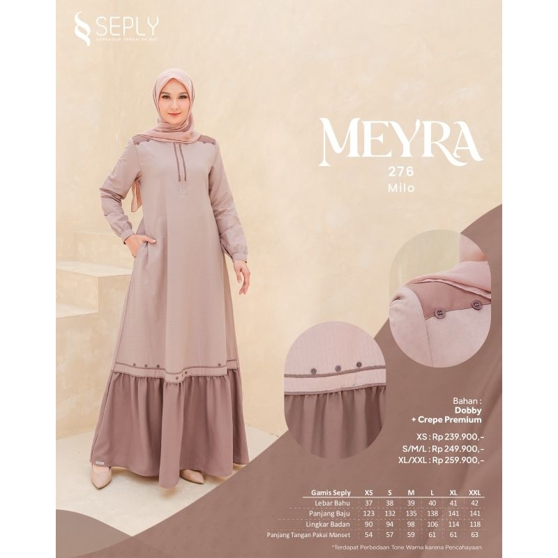 GAMIS SEPLY MEYRA 276 ||MILO ||PURPLE