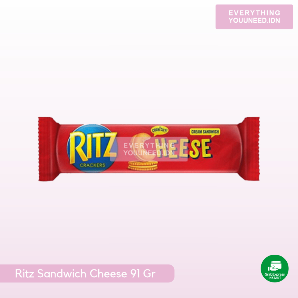 

Ritz Biskuit Sandwich Rasa Keju 91 gr