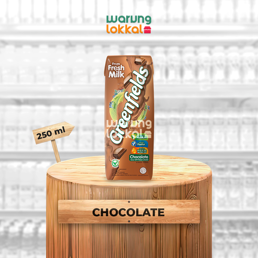 

Greenfields Chocolate 250ml - Warung Lokkal