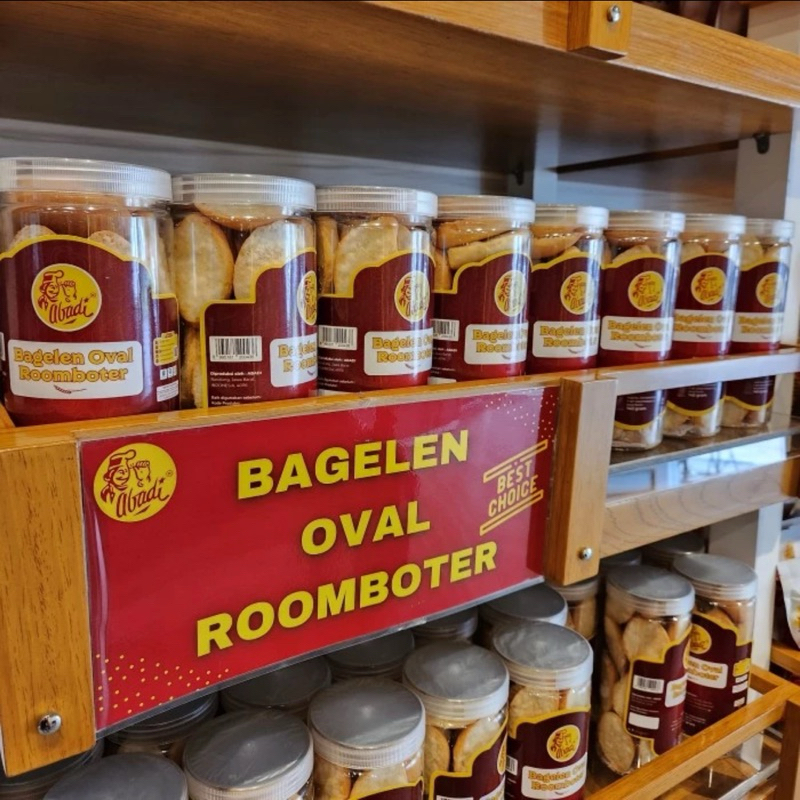 

BAGELEN OVAL ROOMBUTTER - 140gr - ABADI BAGELEN BEST SELLER OLEH OLEH BANDUNG