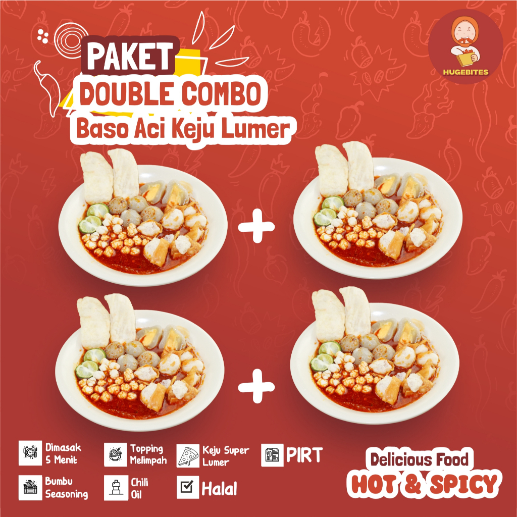 

Paket 4 Baso Aci Keju Lumer Makanan Instan Murah Halal
