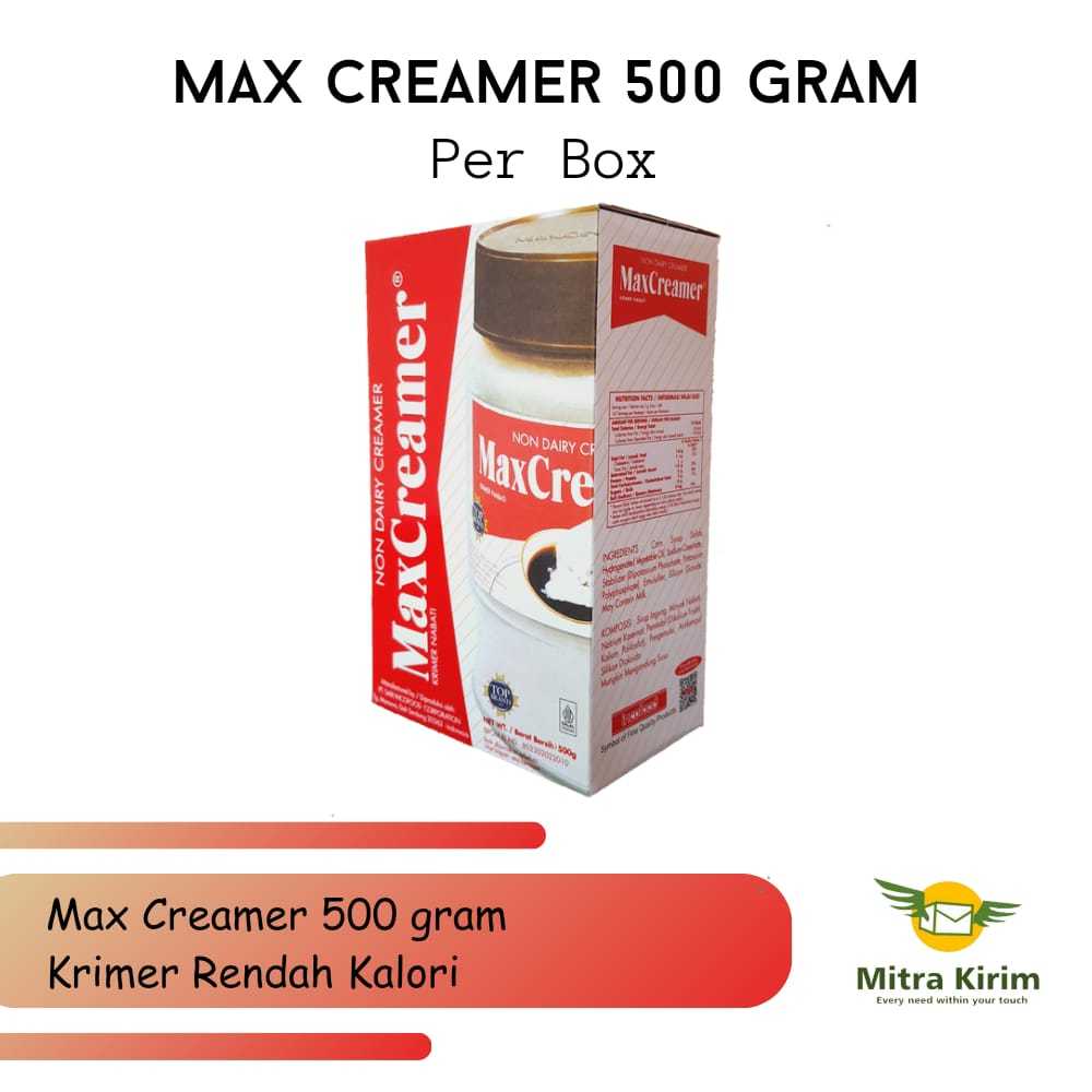 

Max Creamer 500 Gr Refill Krimer Rendah Kalori