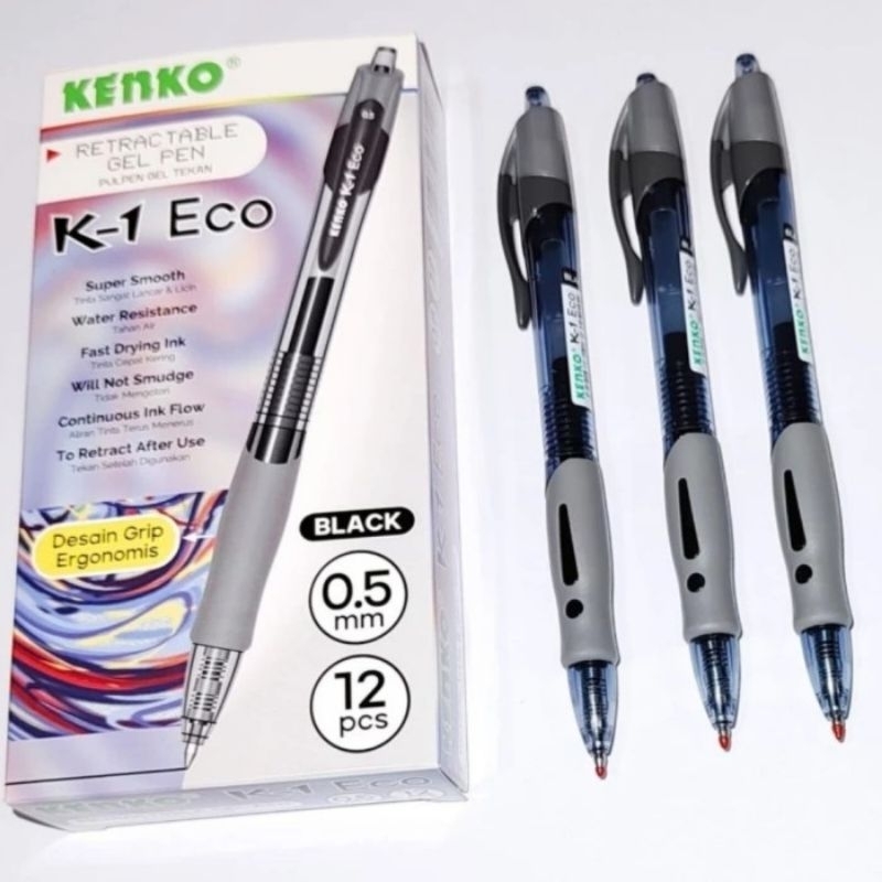 

PULPEN KENKO K-1 Eco 0,5 mm BLACK