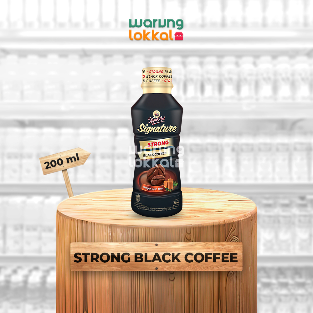 

Kapal Api Strong Black Coffee 200ml - Warung Lokkal