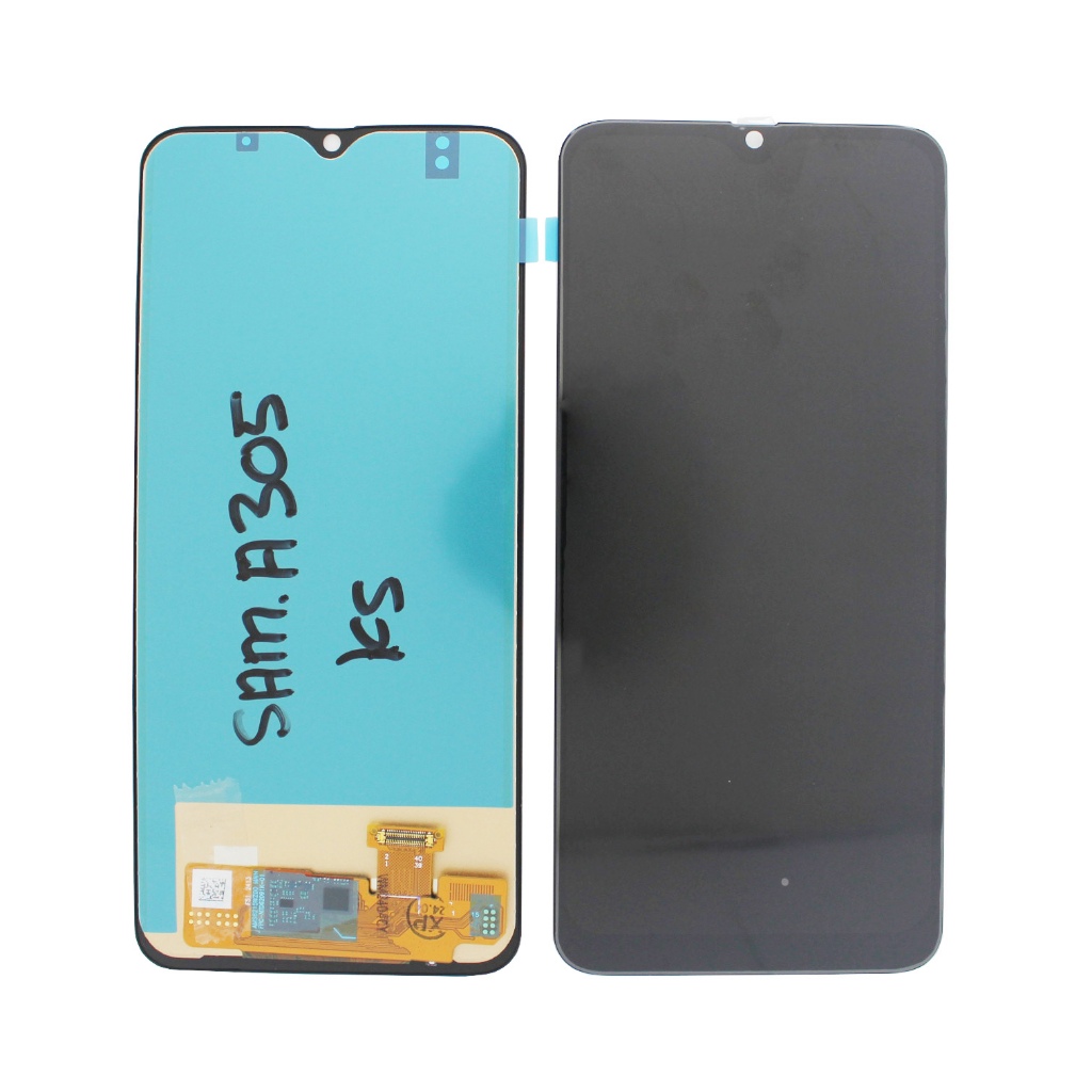 LCD LAYAR GAMBAR SAM A305 BIG GLASS KS + TS_ HITAM BIG GLASS GALAXY A30 2019 A505 A50 2019 A507 A50S